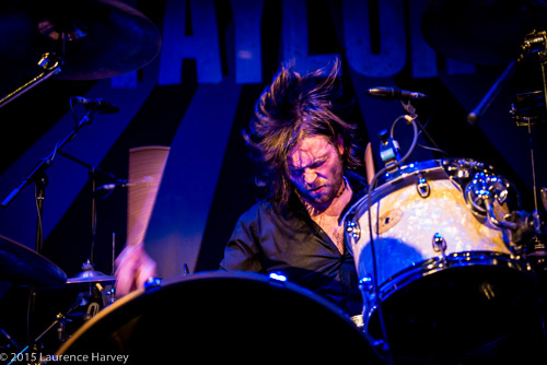 Danny Rigg on drums