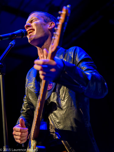Nick Bowden on guitar & lead vocals