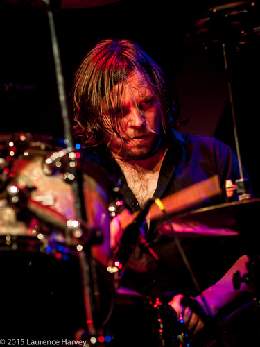 Danny Rigg on drums