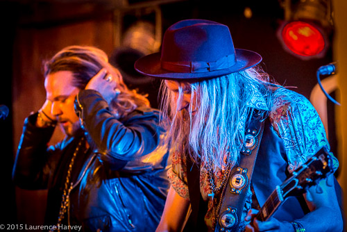 Nathan James on lead vocals, Andreas Eriksson on lead guitar
