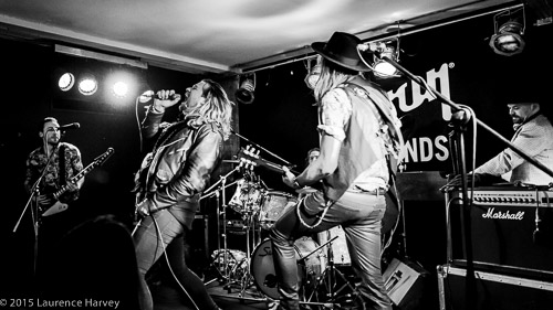Inglorious on stage at Gibson Show Rooms, London