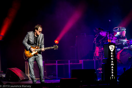 Joe Bonamassa on guitar & vocals