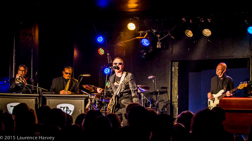 Joe Bonamassa & his band on stage @ Mr Kyps
