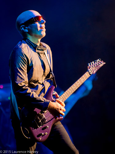 Joe Satriani on guitar