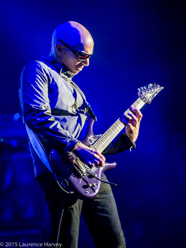 Joe Satriani on guitar