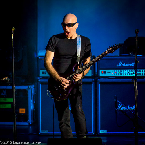 Joe Satriani on guitar