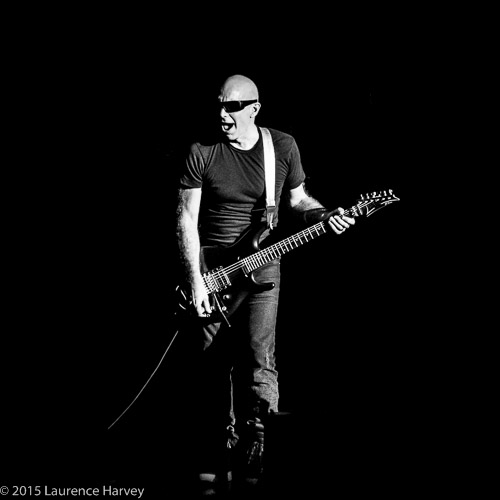 Joe Satriani on guitar