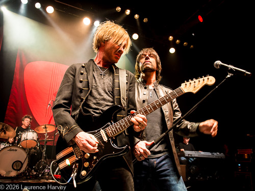 Kenny Wayne Shepherd on guitar, Noah Hunt on vocals
