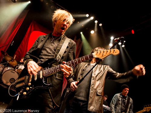 Kenny Wayne Shepherd on guitar, Noah Hunt on vocals