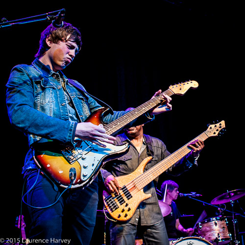 Laurence Jones on guitar & vocals
