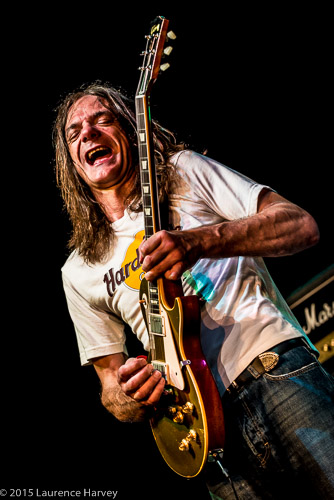 Larry Miller on guitar
