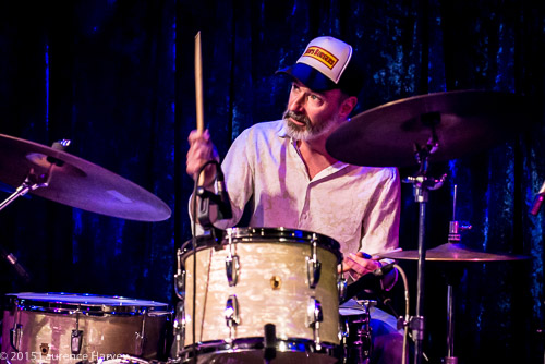 Evan Jenkins on drums