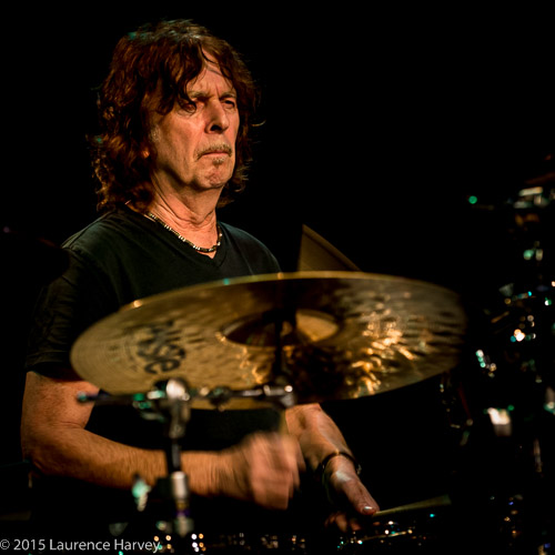 John Lingwood on drums