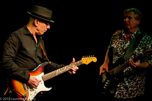 Papa George on guitar & vocals, Pete Rees on bass