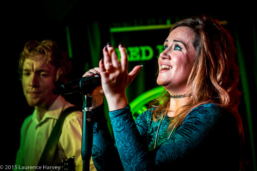 Jane Pearce on lead vocals