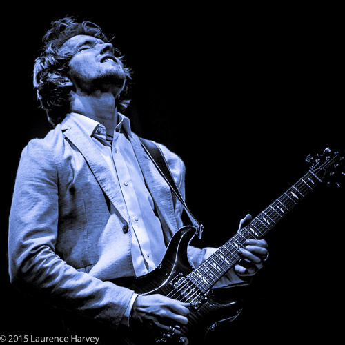 Alex Butler on guitar and backing vocals