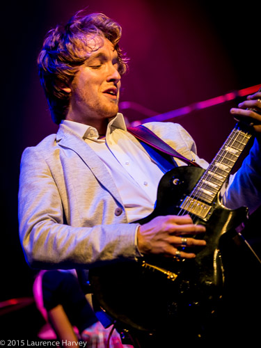 Alex Butler on guitar and backing vocals