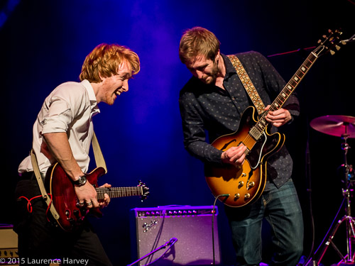 Alex Butler of Red Butler & Jack Cooper of The Rainbreakers on guitar