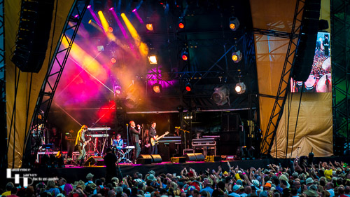 ABC on stage at the 80's Rewind Festival