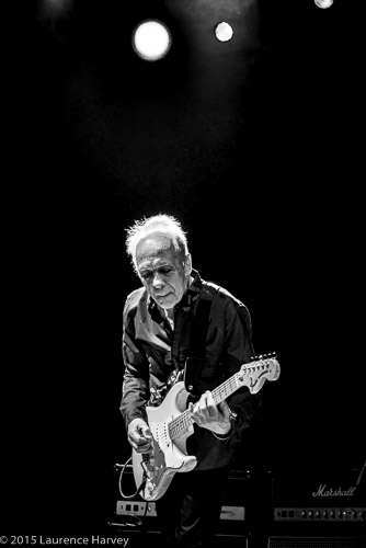 Robin Trower on guitar