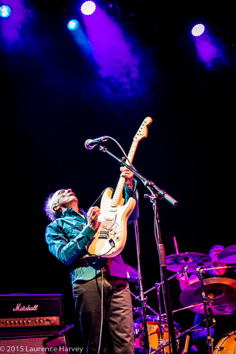 Robin Trower on guitar