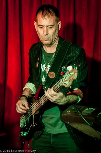 Derek White on bass