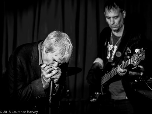 Stuart 'Son' Maxwell on harp & Derek White on bass