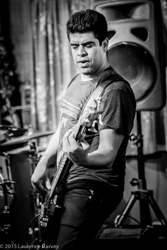 Reno Rennie on bass