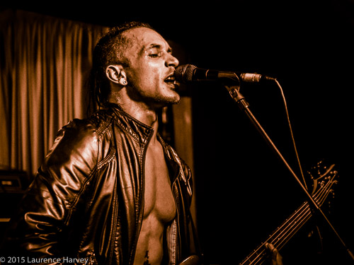 Joel Wildgoose on bass