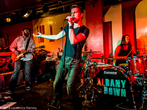 Albany Down on stage at The 100 Club