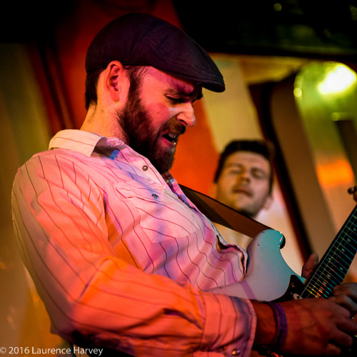 Paul Turley on guitar