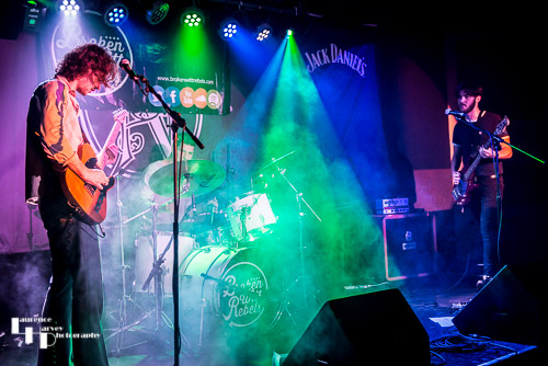 Arable Desert on stage at Nambucca - 
Ben, Charlie & Melchior