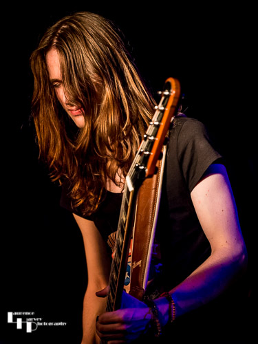 Aaron Keylock on guitar & vocals