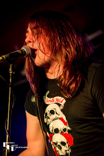 Jordan Maycock on bass & backing vocals