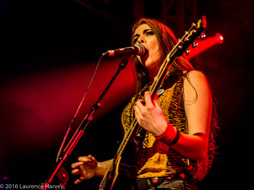 Gill Montgomery on guitar & lead vocals