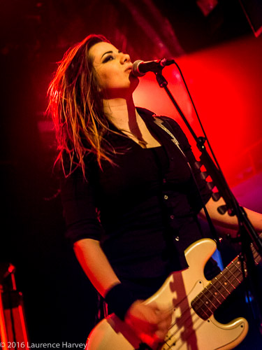 Heather McKay on bass & backing vocals