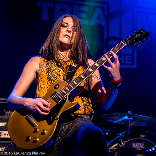 Gill Montgomery on guitar & lead vocals