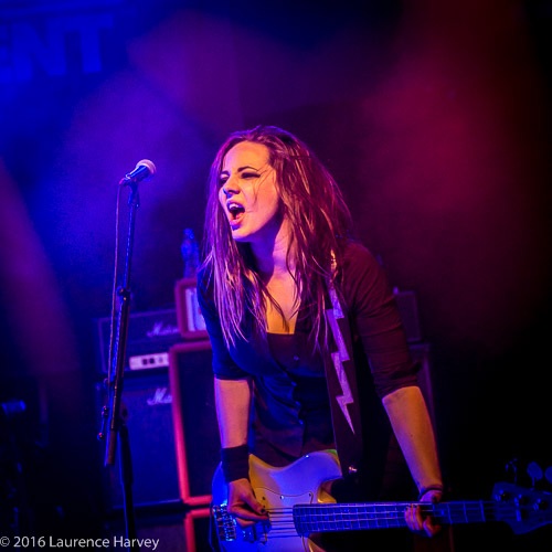 Heather McKay on bass & backing vocals