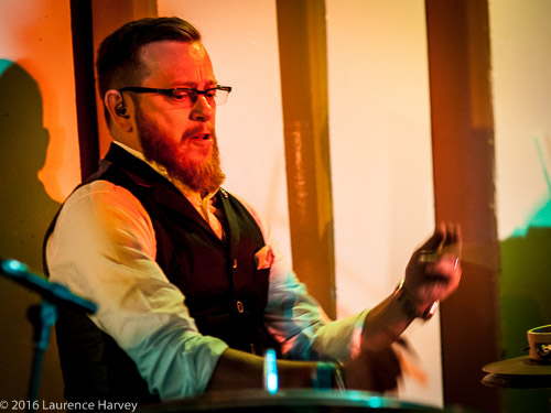 Matt Cowley on drums