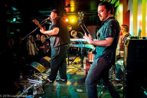 Big Boy Bloater & The LiMiTs on stage at the 100 Club