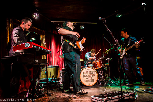 Big Boy Bloater & The LiMiTs on stage at Zigfrid von Underbelly
