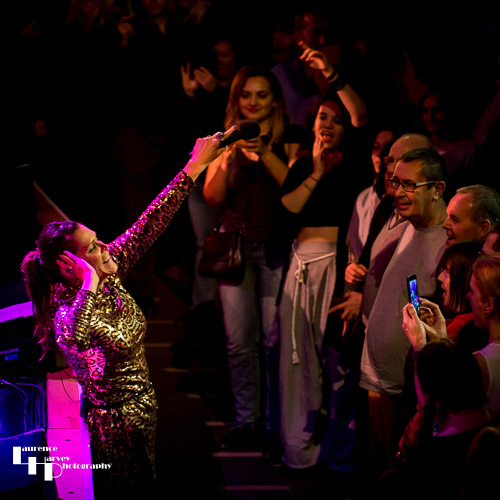 Beth Hart and an appreciative crowd at The Royal Festival Hall