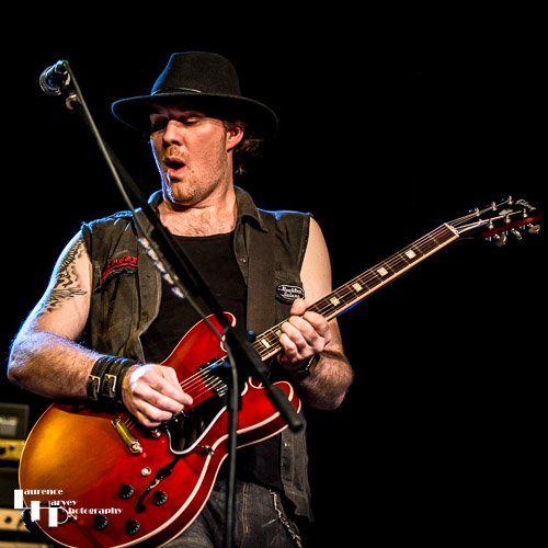 GB Bartlett on guitar