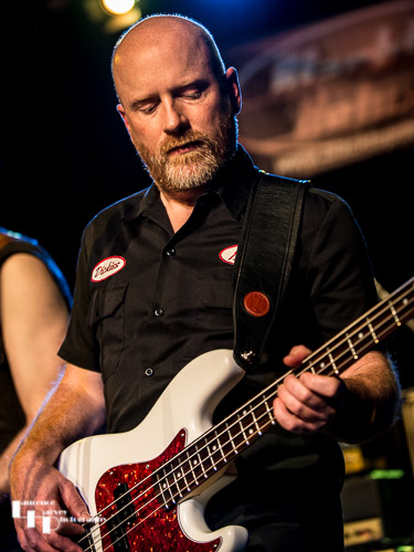 Dean Kennedy on bass