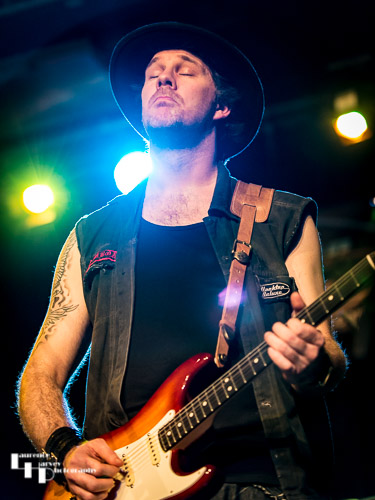GB Bartlett on guitar