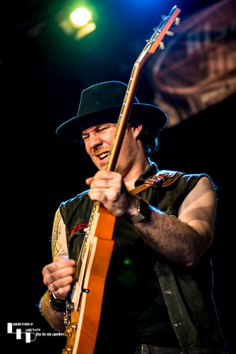 GB Bartlett on guitar