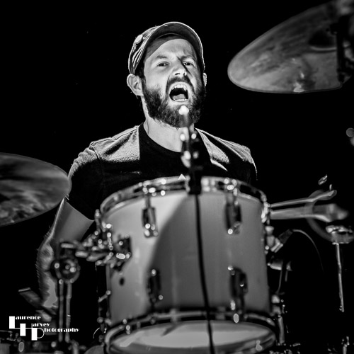 James Dudley on drums