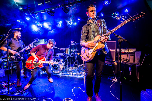 Broken Witt Rebels on stage at The Water Rats