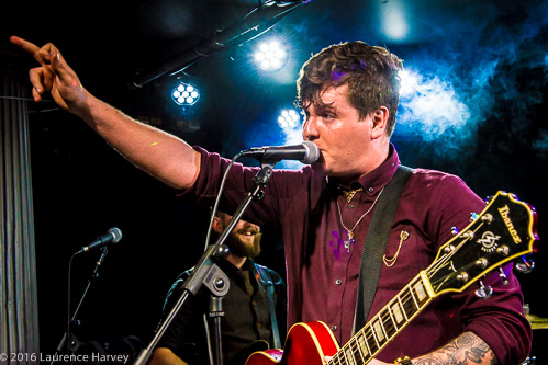 Danny Core on vocals & rhythm guitar