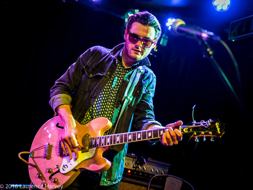James Tranter on vocals & lead guitar